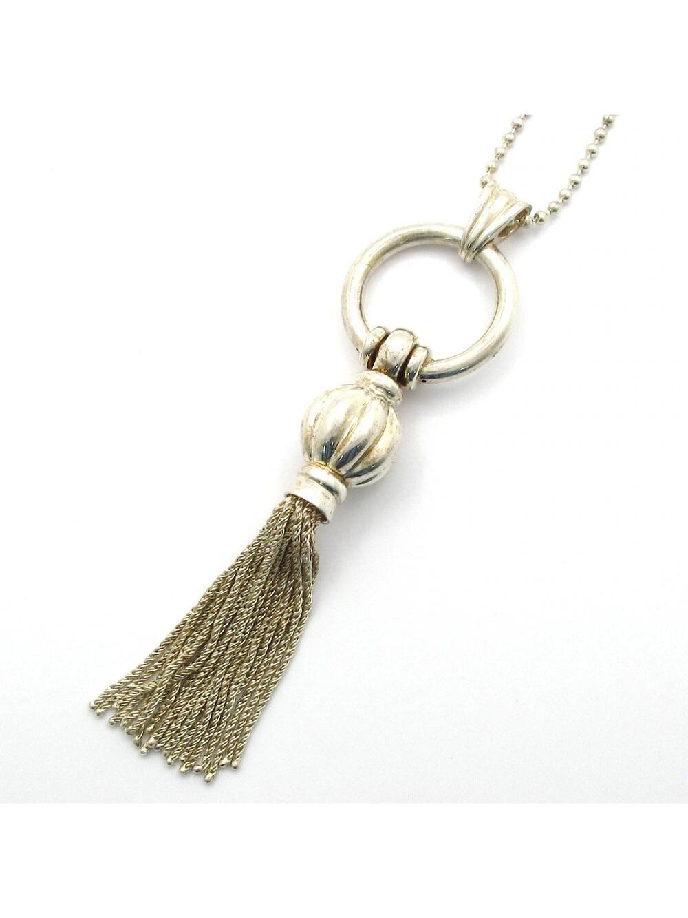 Tiffany&Co. Silver Necklace #306909T21B